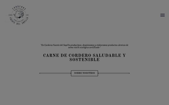 Screenshot of corderosfuentedelsapillo.com