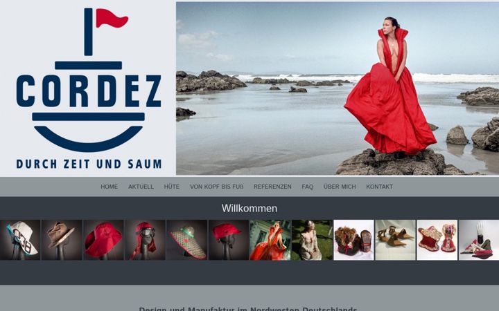 Screenshot of cordez.de