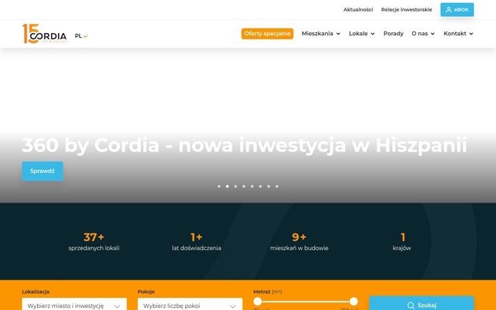 Screenshot of cordiapolska.pl
