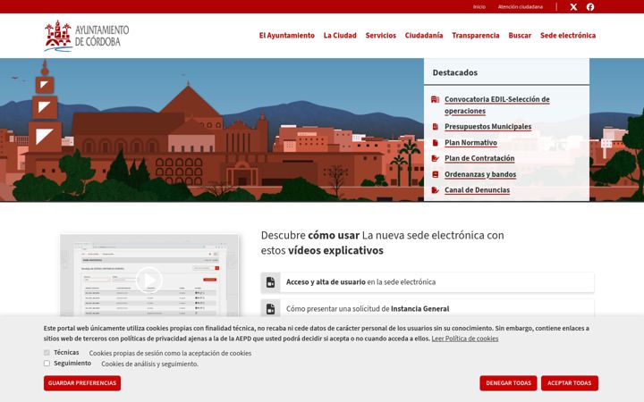 Screenshot of cordoba.es