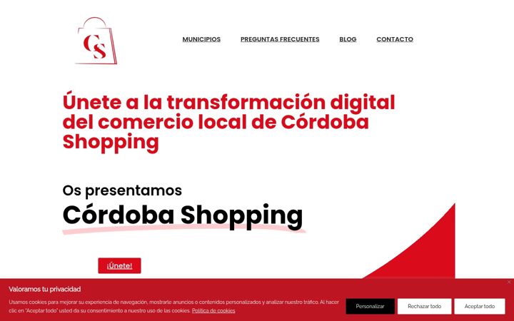 Screenshot του cordobashopping.es