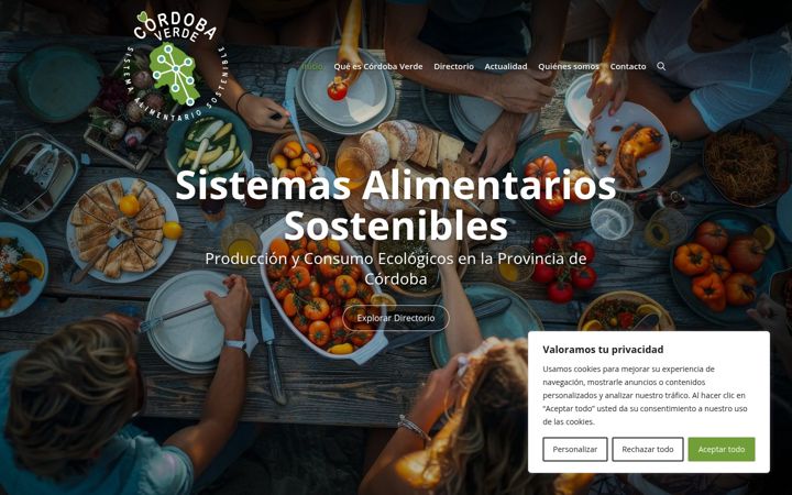 Screenshot of cordobaverde.info