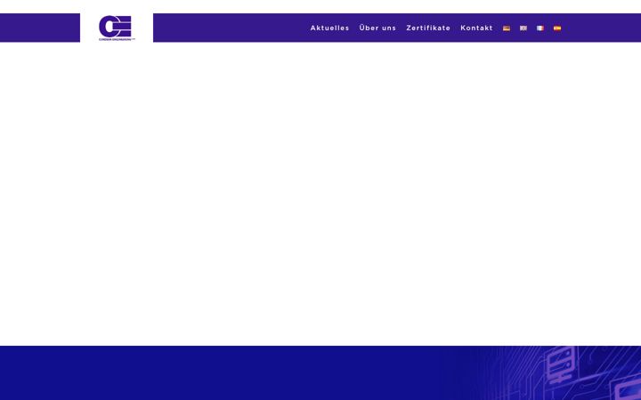 Screenshot of cordsen.com