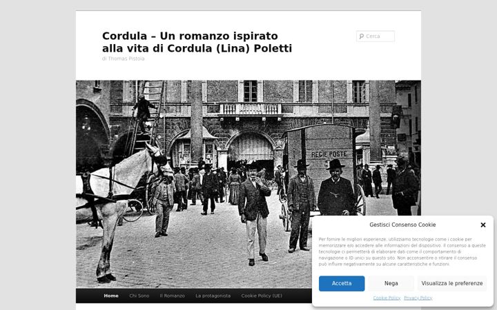 Screenshot of cordulapoletti.it