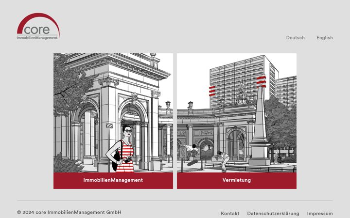 Screenshot of core-berlin.de