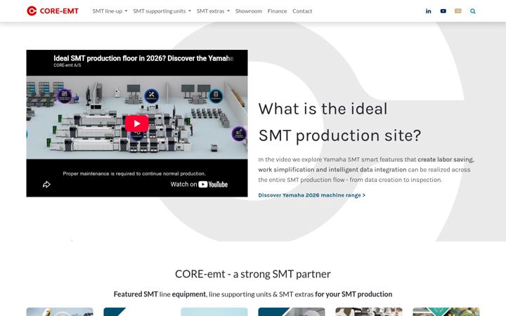 Screenshot of core-emt.com