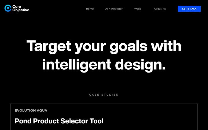 Screenshot of core-objective.com