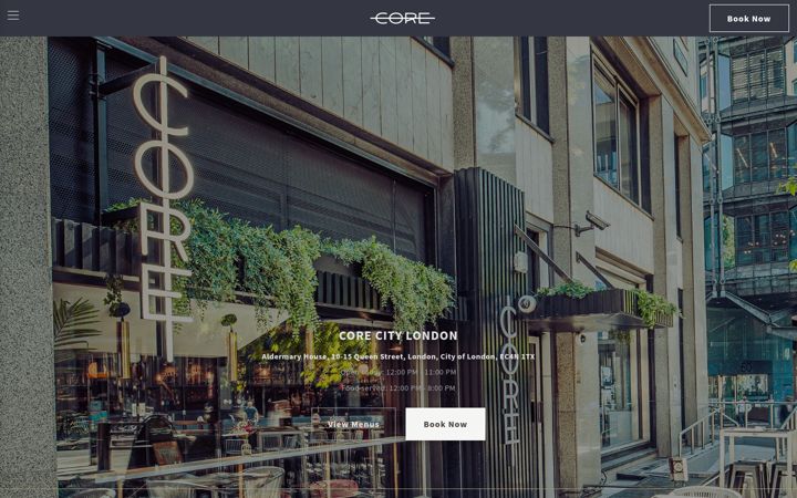 Zrzut ekranu corebar.co.uk