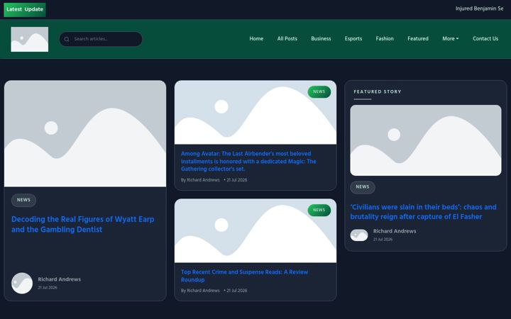 Screenshot of corecardszone.com