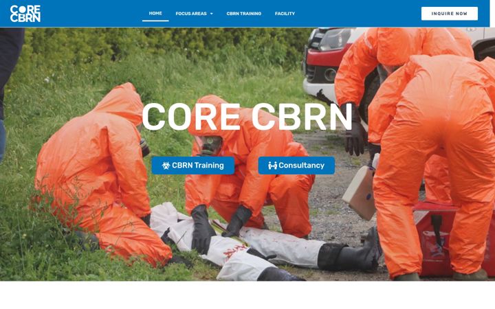 Screenshot of corecbrn.com