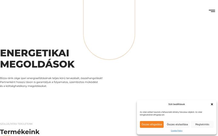 Screenshot of corecommenergy.hu