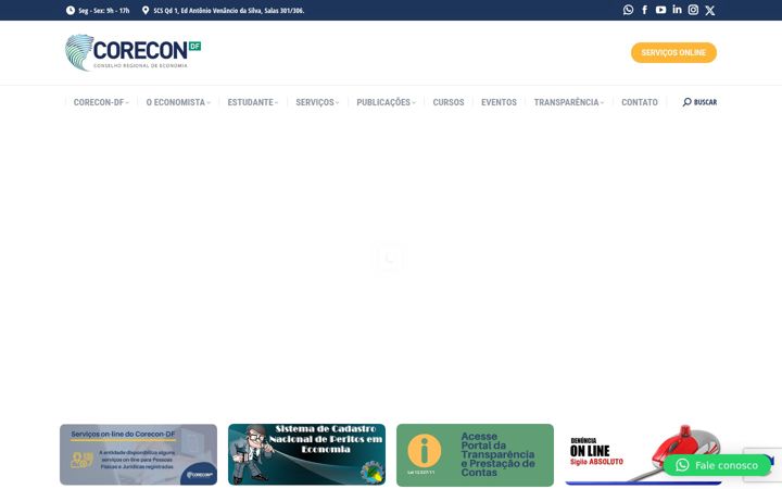 Snimka zaslona za corecondf.org.br