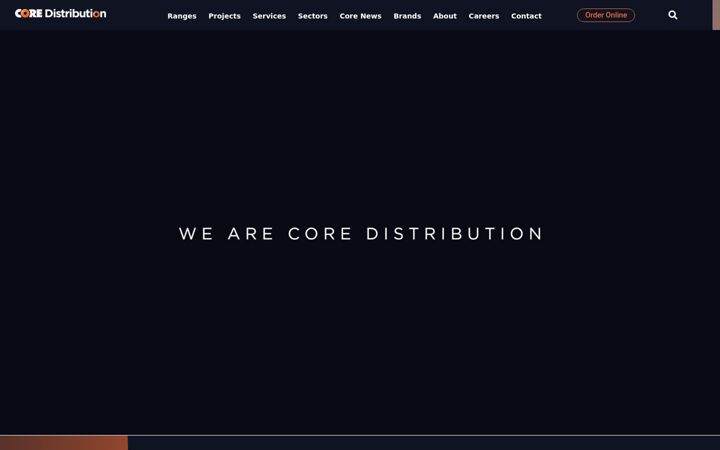 Screenshot of coreelectrical.com