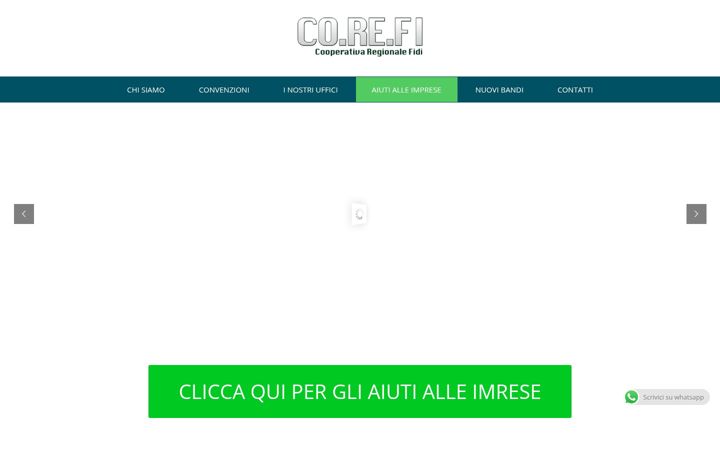 Skærmbillede af corefi.it