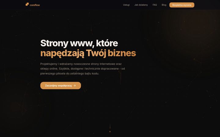 Screenshot of coreflow.pl