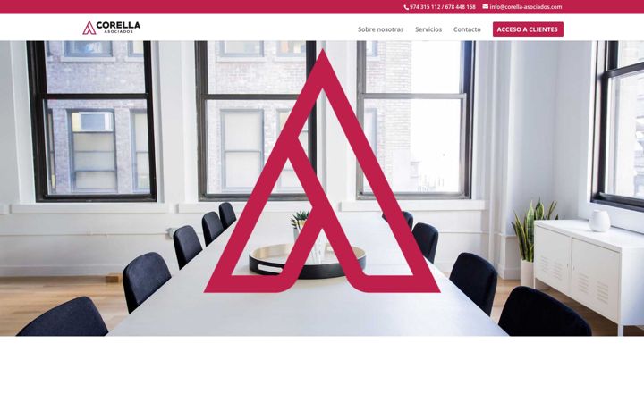 Screenshot of corella-asociados.com