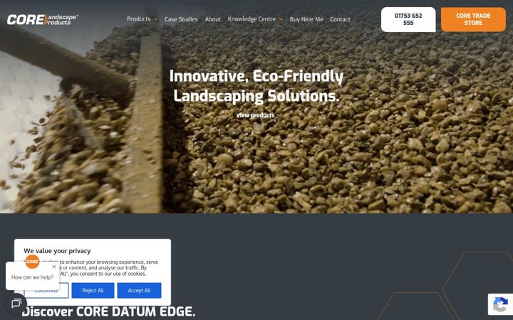 Screenshot von corelp.co.uk