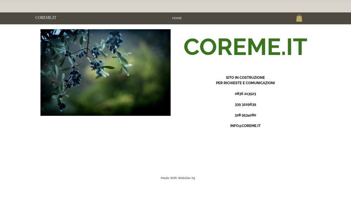 Screenshot of coreme.it