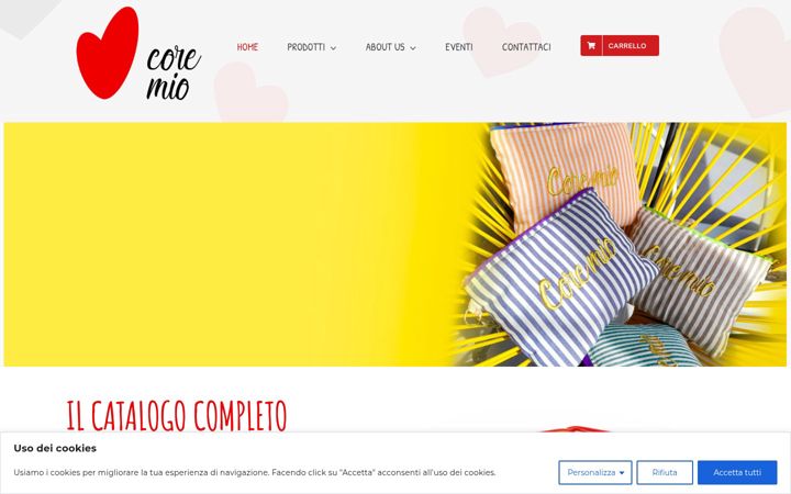 Ekrano kopija coremio.it