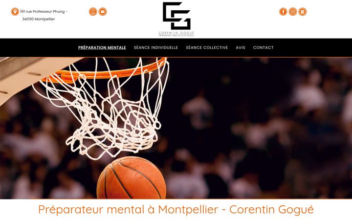 Screenshot of corentin-gogue-preparateurmental34.fr