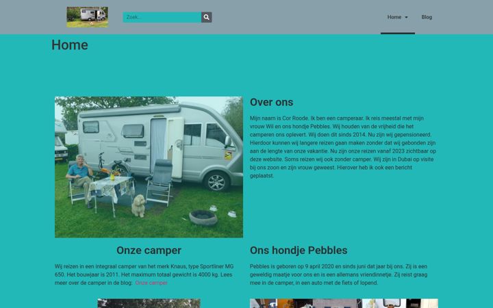Screenshot di corenwil.nl