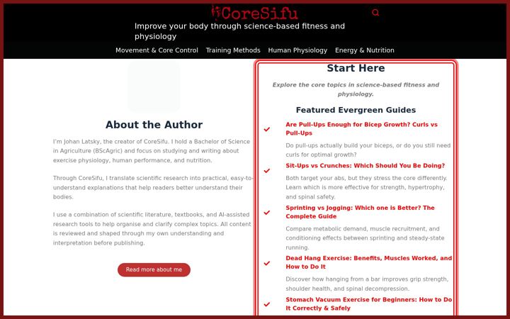 Screenshot of coresifu.com