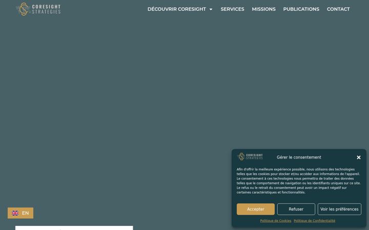 Screenshot of coresightstrategies.com