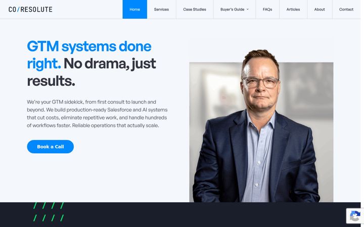 Screenshot of coresolute.com