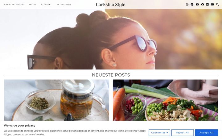 Screenshot of corestilo.ch