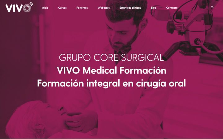 Screenshot of coresurgical.es