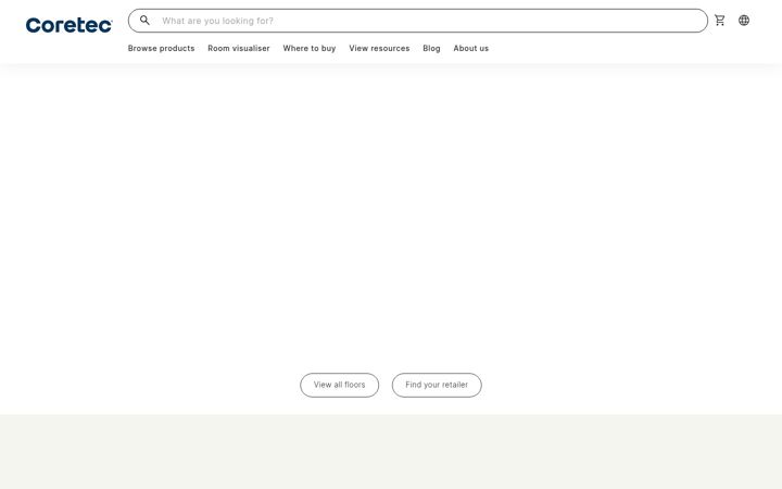 Screenshot of coretecfloors.com