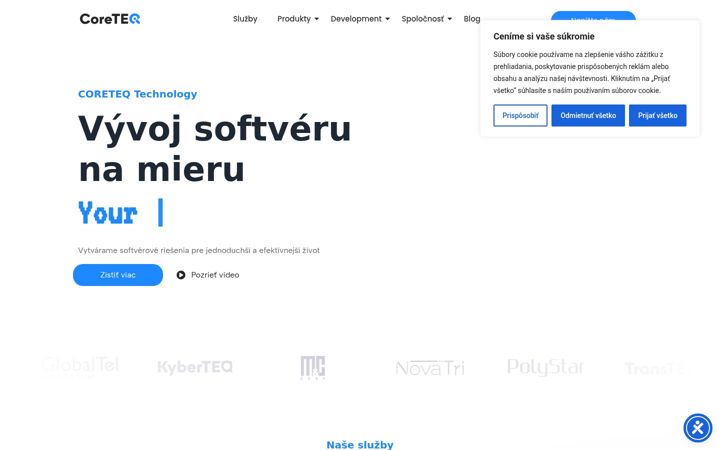 Screenshot of coreteq.sk