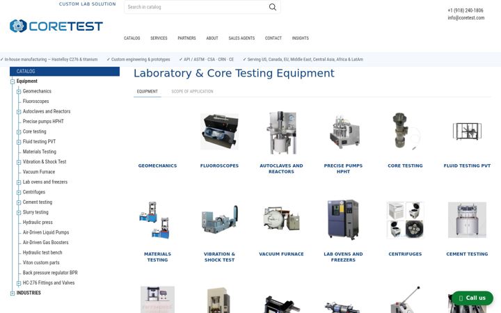 Screenshot of coretest.com