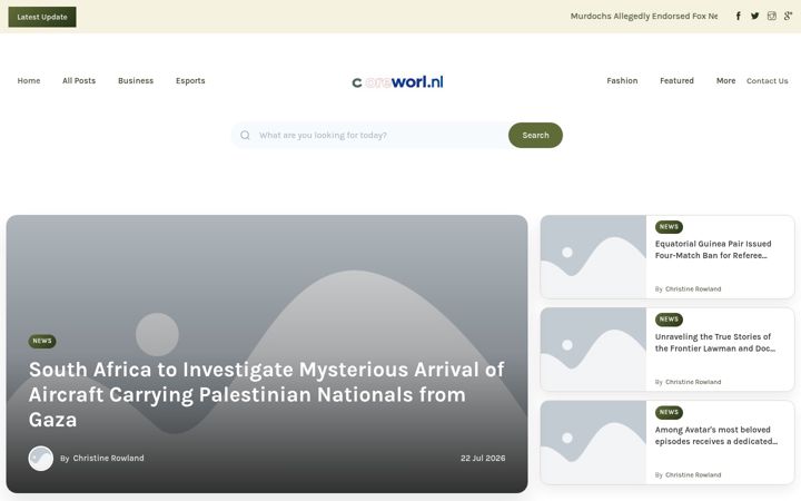 Screenshot του coreworld.nl