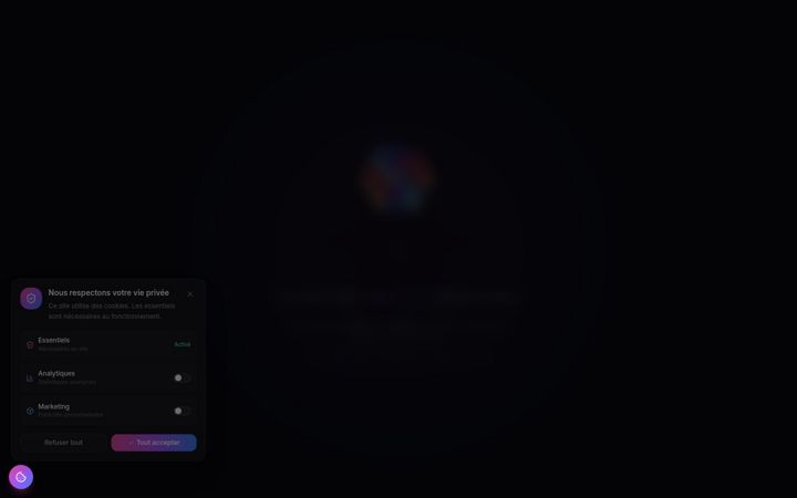 Screenshot of corezia.fr