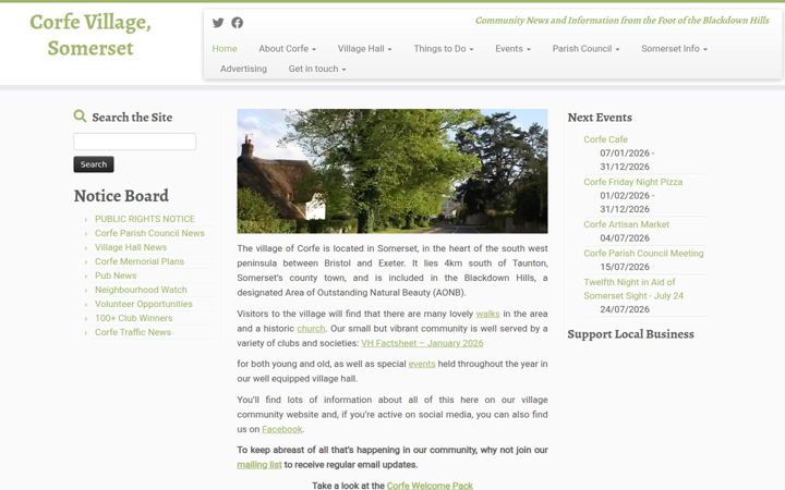 corfevillagesomerset.org.uk