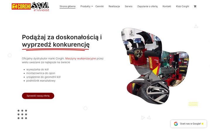 Screenshot of corghi.pl
