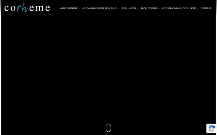 Screenshot of corheme.fr