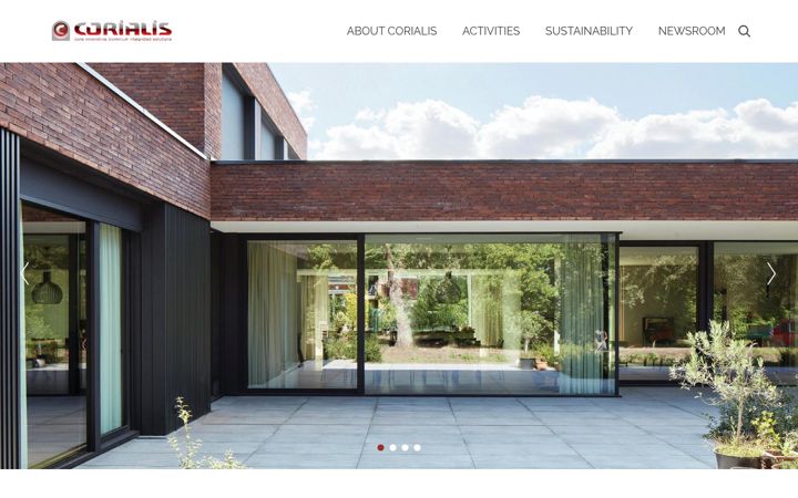 Screenshot of corialis-group.com