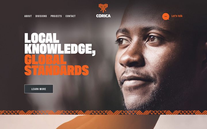 Screenshot of corica.com