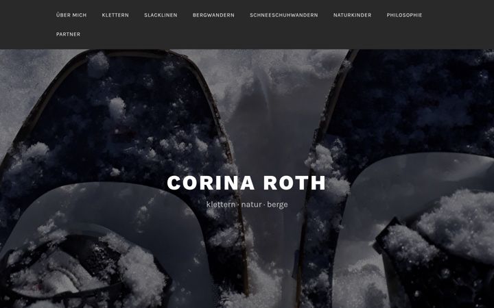 Screenshot of corina-roth.de