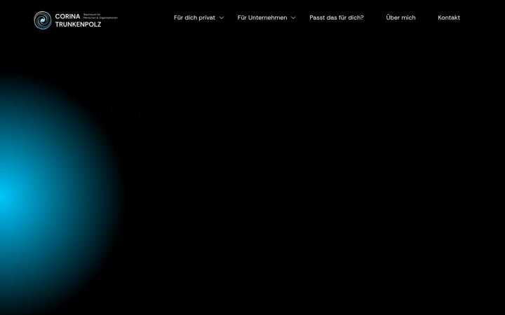 Screenshot of corina-trunkenpolz.com