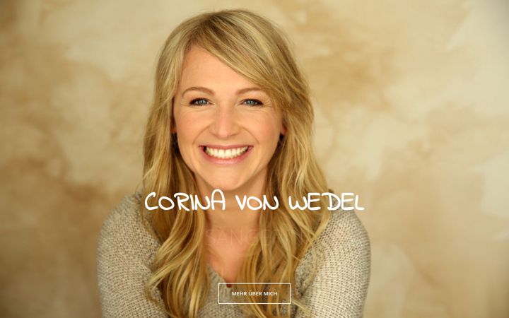 Screenshot of corina-von-wedel.de