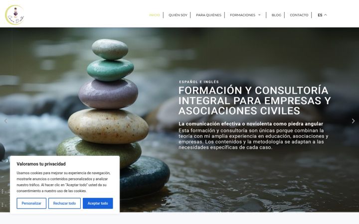 Screenshot of corinadantoni.com