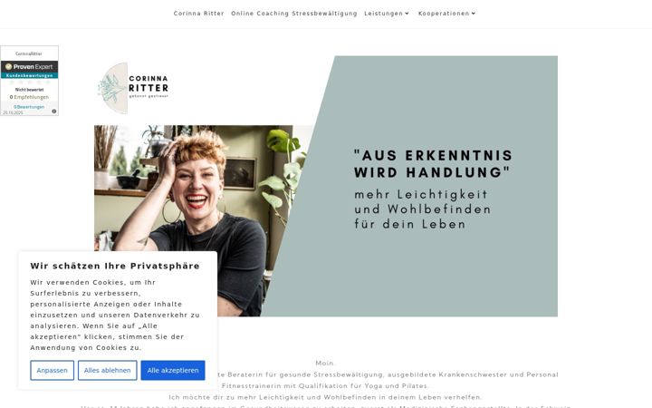 Screenshot of corinna-ritter.de
