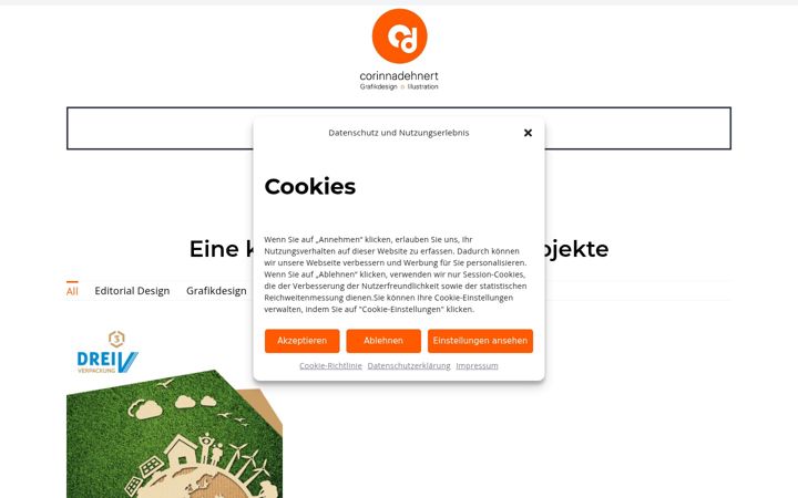 Screenshot of corinnadehnert.de