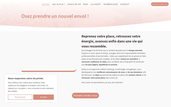 Screenshot of corinnecezanne.ch