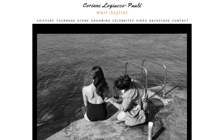 Screenshot of corinnelogiacco.fr