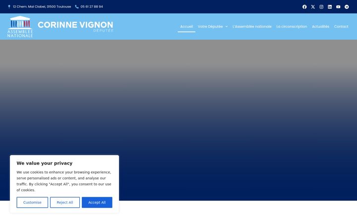 Screenshot di corinnevignon.fr