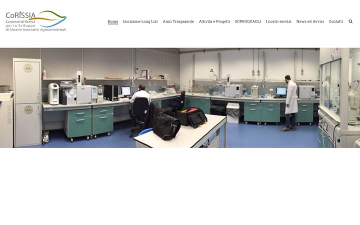Screenshot of corissia.it